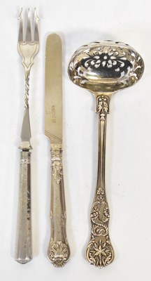 Lot 741 - CHARLES LIAS; a Victorian hallmarked silver...