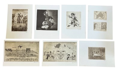 Lot 365 - A folio of seven assorted Dutch prints...