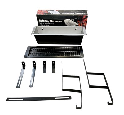 Lot 531 - GIZZYS; a boxed balcony barbecue.