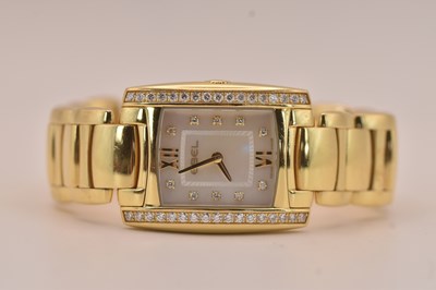 Lot 1667 - EBEL; an 18ct yellow gold lady's Brasilia...
