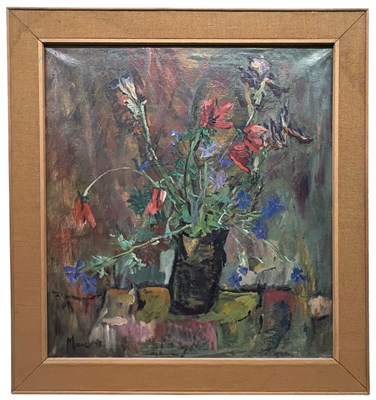 Lot 201 - LESLIE MARR (British, 1922-2021); oil on...
