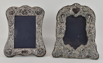 Lot 1147 - An Elizabeth II hallmarked silver easel back...
