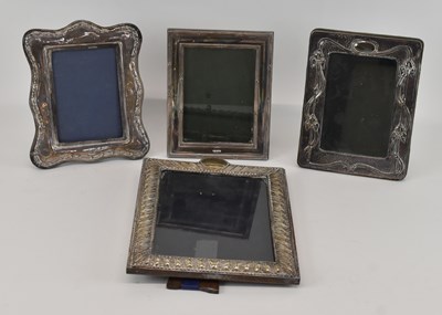 Lot 1122 - A modern 925 silver easel back photograph...