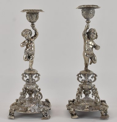 Lot 1098 - A pair of late 19th/early 20th century Dutch...