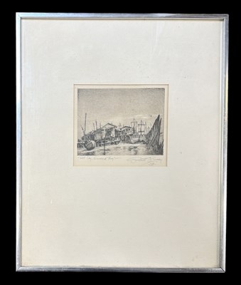 Lot 367 - ROBERT BENNEY (1904-2001); a signed etching,...