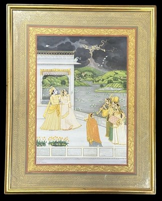 Lot 229 - B. G. SHARMA (Indian, 1924-2007); an early...