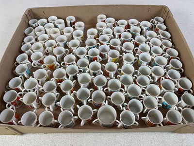 Lot 279 - W H GOSS; a quantity crested china comprising...
