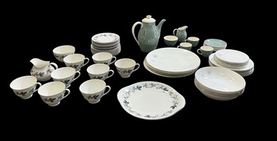 Lot 670 - ROYAL DOULTON; a part setting tea service,...