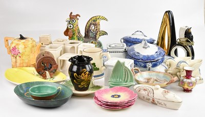 Lot 1340 - Early 20th century and later ceramics...