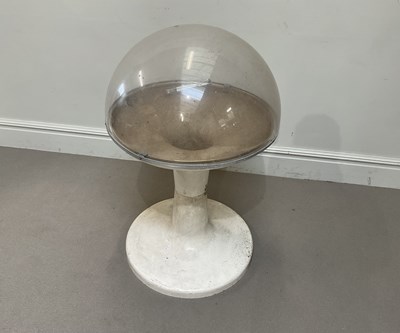 Lot 2125 - An unusual 1970s perspex display dome, height...