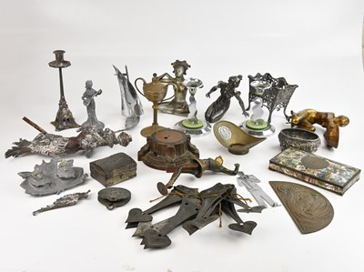 Lot 2339 - A collection of Art Nouveau and Art Deco...