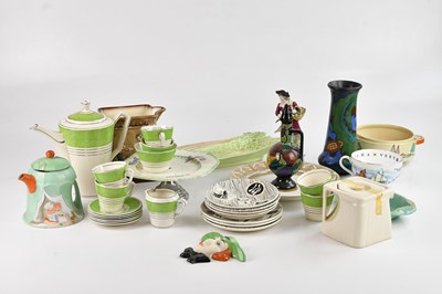 Lot 1343 - Assorted ceramics including a Shelley Cowham...