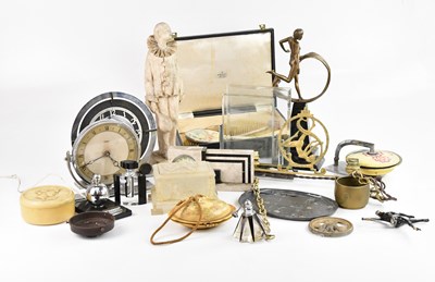 Lot 1412 - A collection of Art Deco related items...