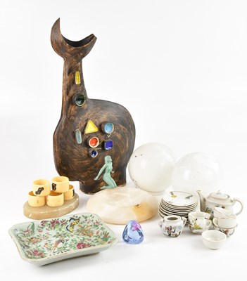 Lot 1359 - An Italian style mid century ceramic vase,...