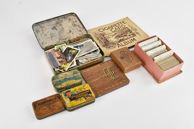 Lot 515 - A collection of cigarette cards including...