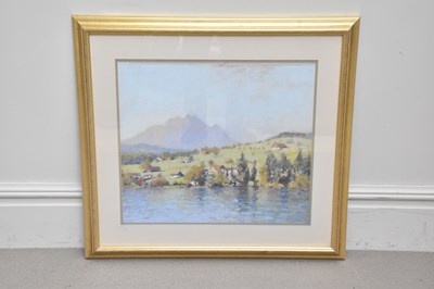 Lot 1482 - ROBERT ‘BOB’ RICHARDSON (born 1938); pastel,...