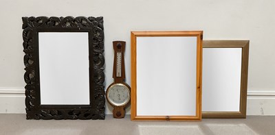 Lot 2093 - A contemporary gilt framed mirror with...