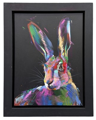 Lot 242 - JENNY BARDELL; oil and acrylic on canvas,...
