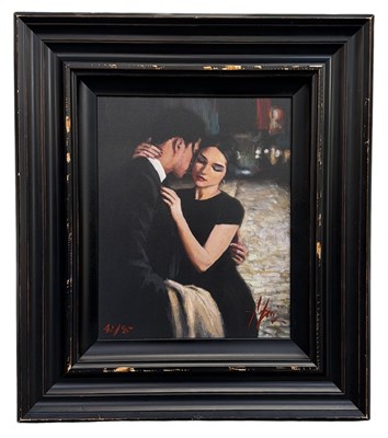 Lot 247 - FABIAN PEREZ; a limited edition print on...