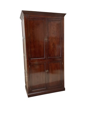 Lot 2095 - A bespoke modern TV/system cabinet, with...