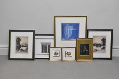 Lot 1461 - A collection of prints, maps and engravings.
