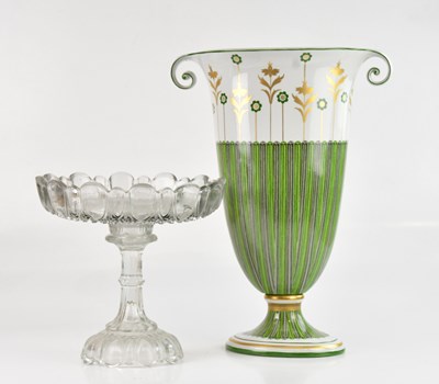 Lot 1357 - A large and impressive decorative twin handled...