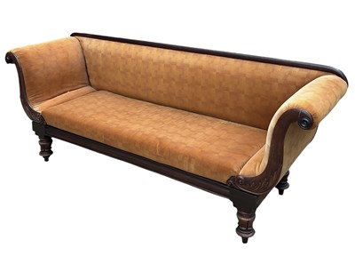 Lot 68 - A late 19th/early 20th century mahogany framed...