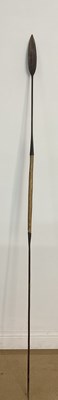 Lot 6 - A Maasai warrior's spear, length 190cm.
