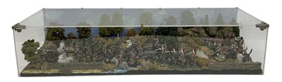 Lot 385 - A good quality well made modern diorama,...