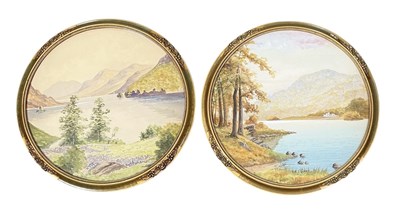 Lot 353 - F V ST CLARE; a pair of early 20th century...