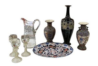 Lot 658 - ROYAL DOULTON; an early 20th century stoneware...