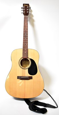 Lot 646 - An Encore model EA255 electric acoustic guitar...
