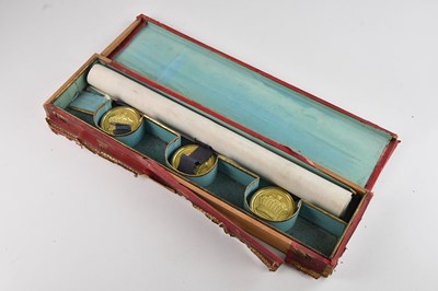Lot 508 - A 19th century College of Arms vellum document...