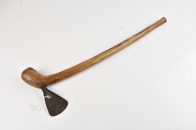 Lot 1124 - A 19th century Native American Plains tomahawk,...