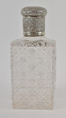 Lot 1174 - A late Victorian hallmarked silver mounted cut...
