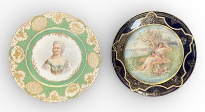 Lot 693 - SÈVRES; a mid 19th century French porcelain...