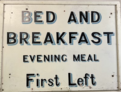 Lot 54 - A mid 20th century hand painted bed and...