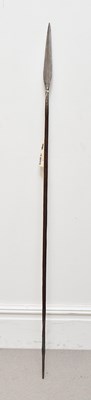 Lot 1170 - A mid 19th century Kikkyu North Kenyan spear,...