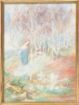 Lot 601 - DAPHNE ALLEN (1899-1985); watercolour...