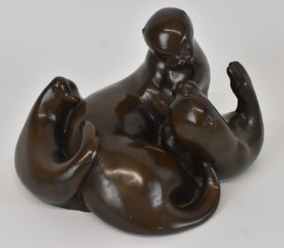 Lot 734 - WAVENEY JENKINS; a limited edition bronze...
