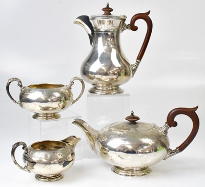 Lot 698 - WALKER & HALL; a George VI hallmarked silver...