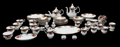 Lot 656 - ROYAL ALBERT; a large quantity of tea and...