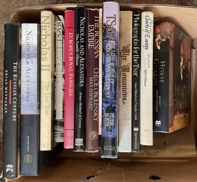 Lot 461 - A collection of books on the Russian and...
