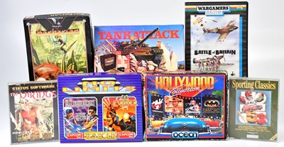 Lot 428 - COMMODORE 64; a collection of game cassettes,...