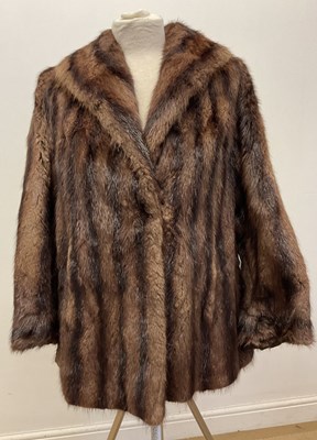 Lot 140 - A vintage mink jacket, approx size 12