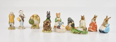 Lot 1240 - BESWICK; a collection of Beatrix Potter...
