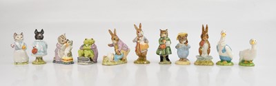 Lot 1244 - BESWICK; a collection of Beatrix Potter...