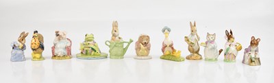 Lot 1241 - BESWICK; a collection of Beatrix Potter...