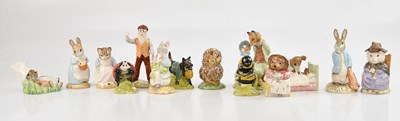 Lot 1246 - ROYAL ALBERT; a collection of Beatrix Potter...