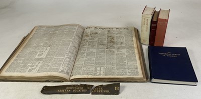 Lot 501 - A bound and complete collection of newspapers...